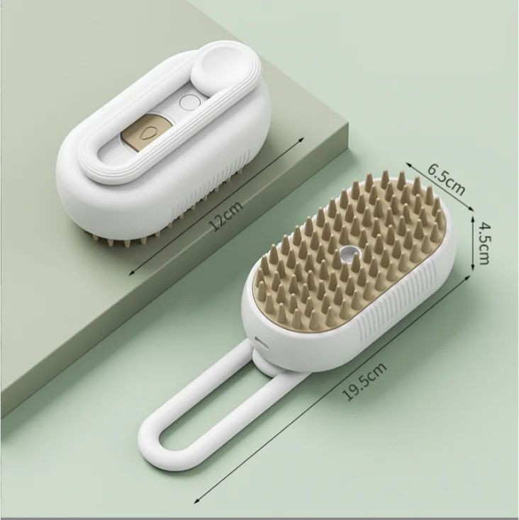 Brosse anti-poils à vapeur